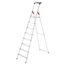 Verkleinertes Bild von Stehleiter 'L60 StandardLine' 8 Stufen, silbern 253 cm