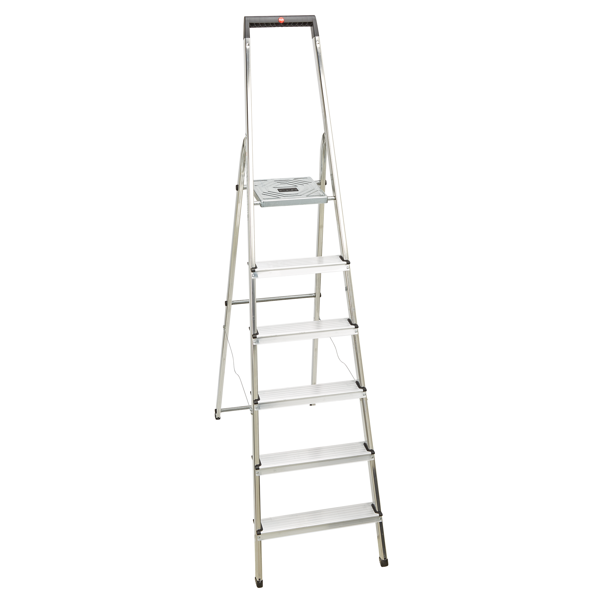 Hailo Leiter "Basic" Aluminium 6stufig ǀ toom Baumarkt