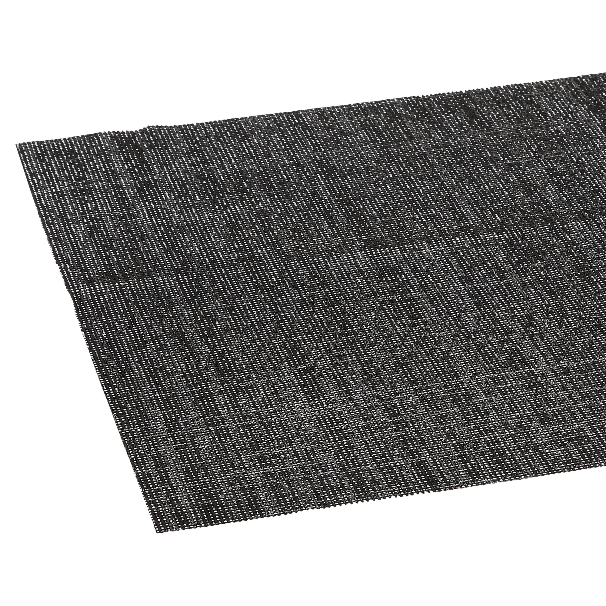 Schwarzer Tischläufer mit Metallic-Effekt