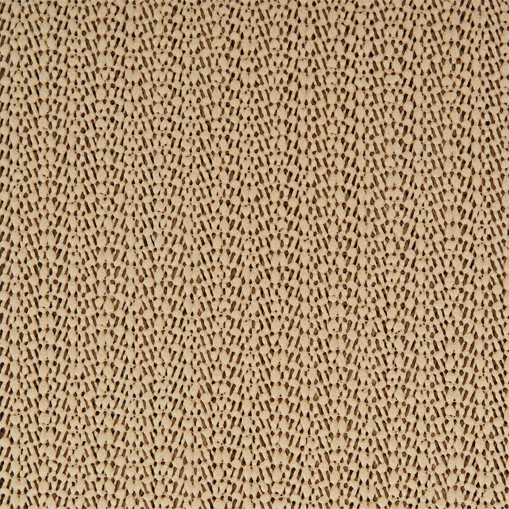 Beige Gartentischdecke aus PVC