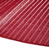 Rote Gartentischdecke mit Strukturmuster