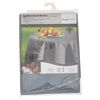 Silbergraue Gartentischdecke in Verpackung