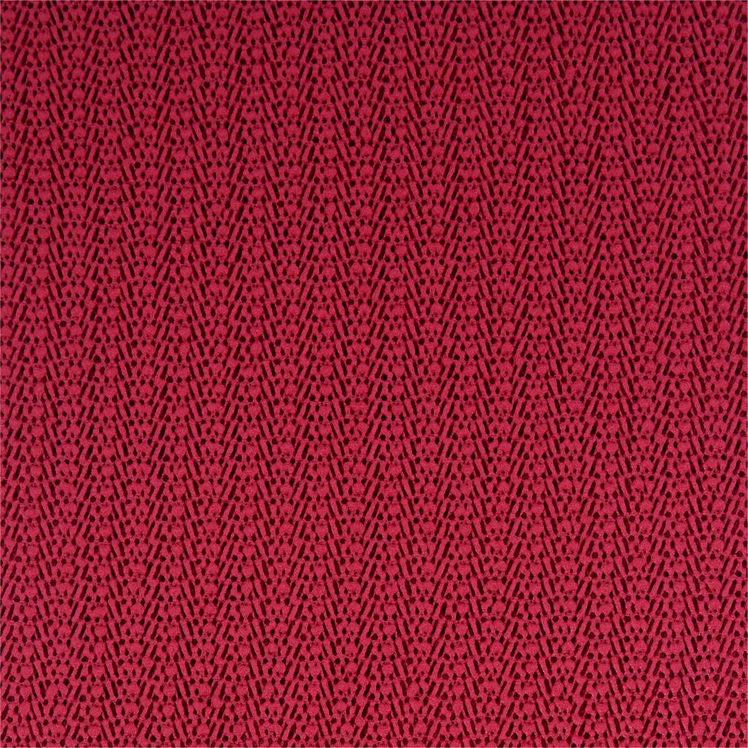 Rote Gartentischdecke mit Rautenmuster