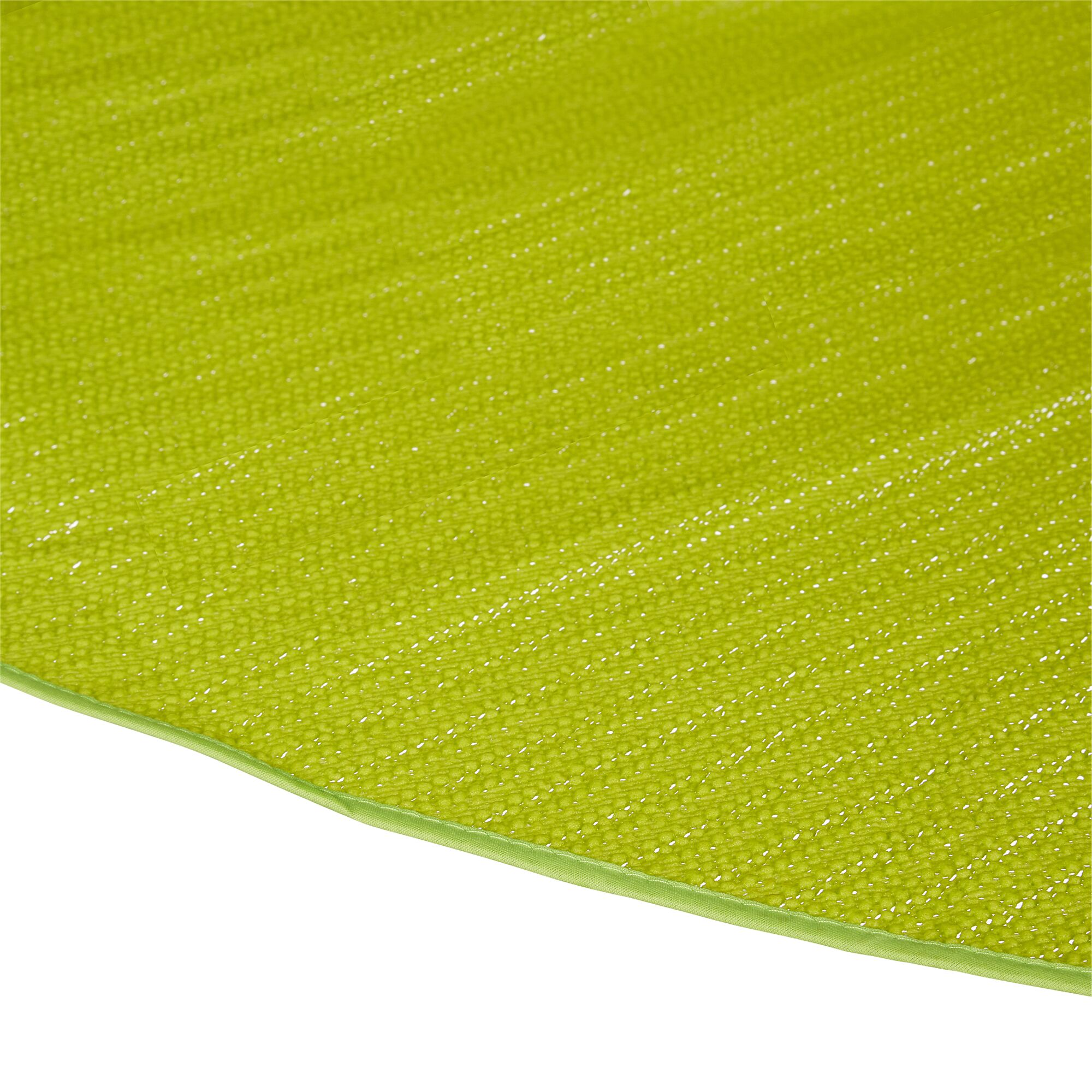Grüne Gartentischdecke aus Kunststoff