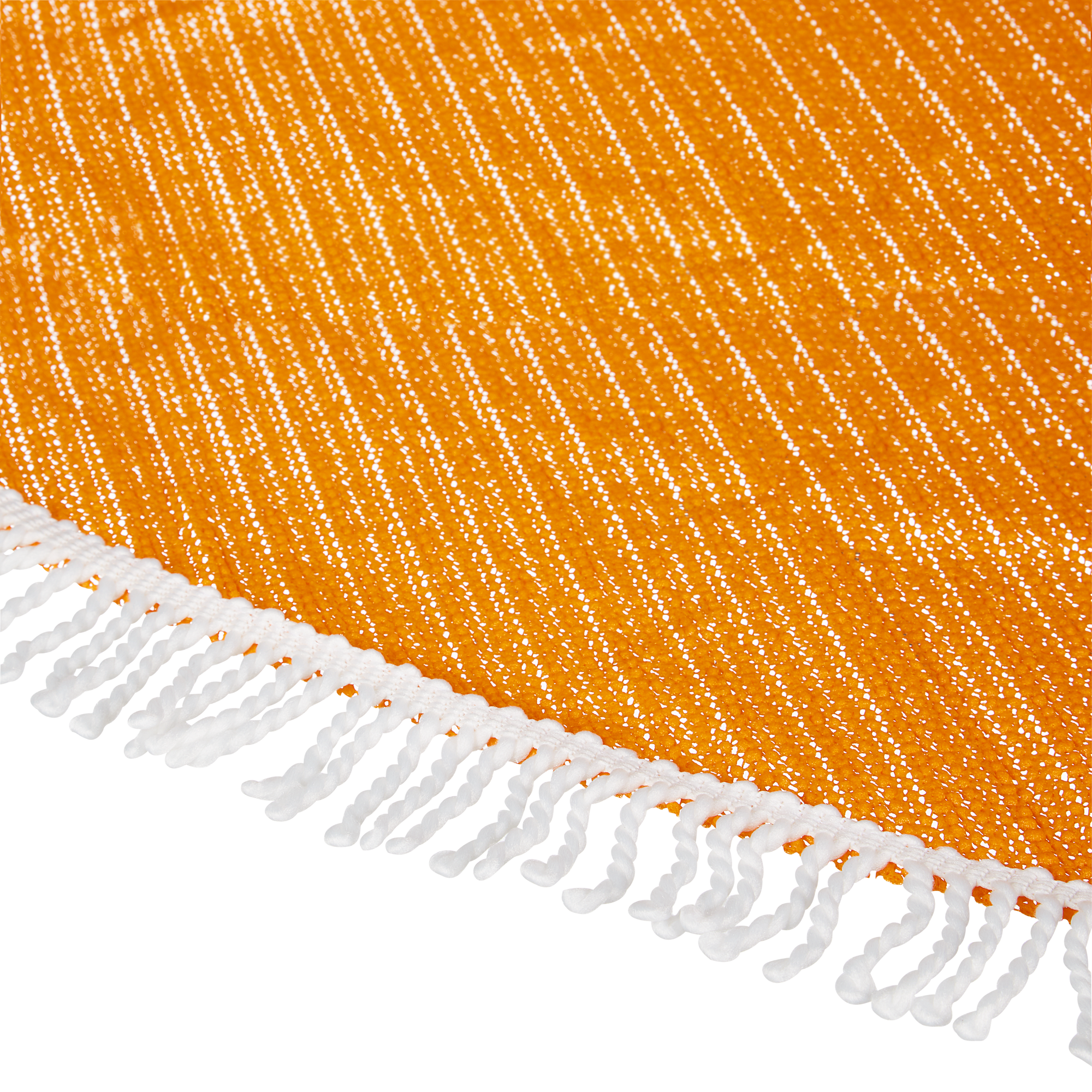 Gartentischdecke "Fransen" PVC orange 210 x 160 cm + product picture