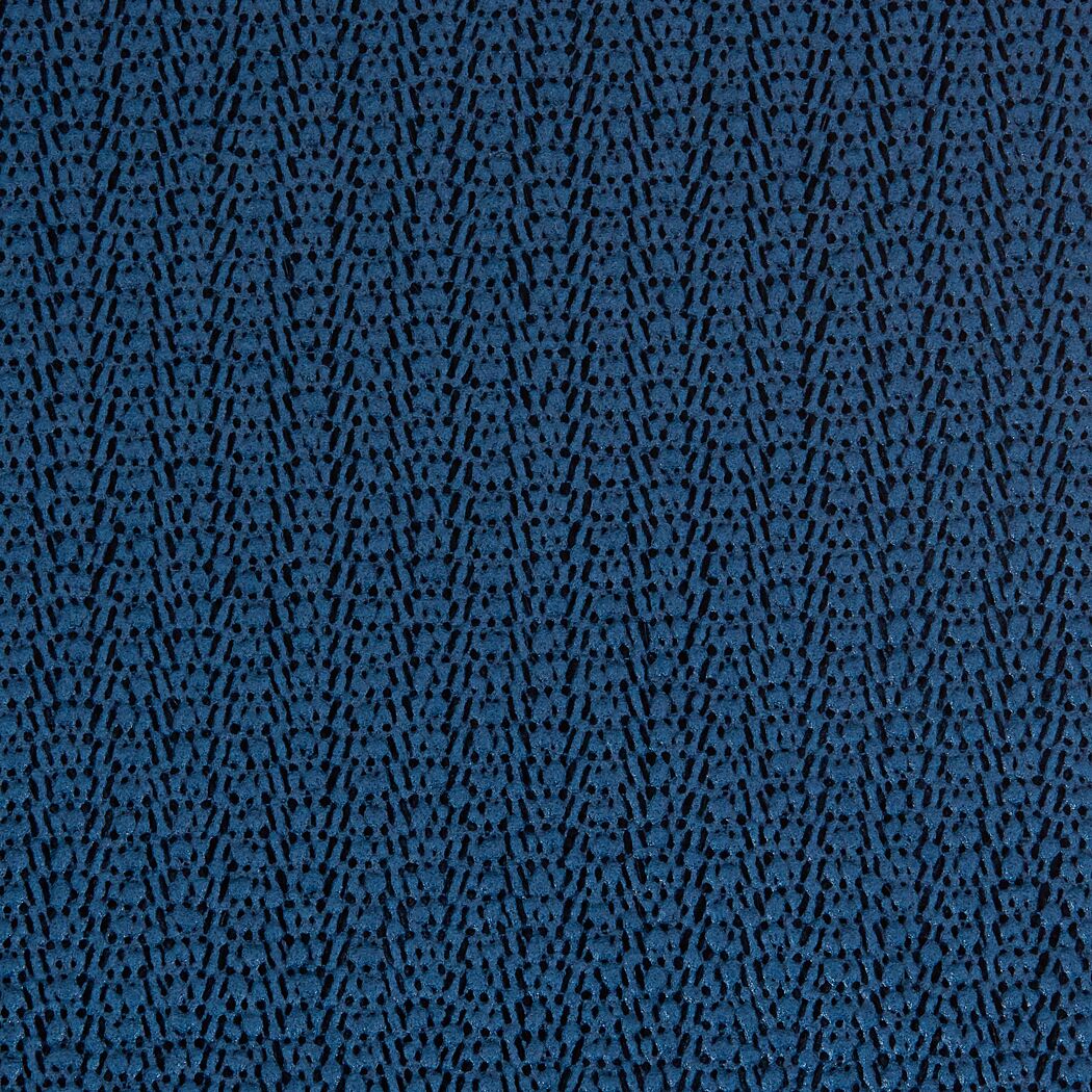 Blaue Gartentischdecke aus PVC