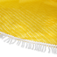 Verkleinertes Bild von Gartentischdecke 'Fransen' PVC gelb 210 x 160 cm