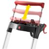 Stehleiter 'L100 TopLine' 5 Stufen, silbern 107 cm