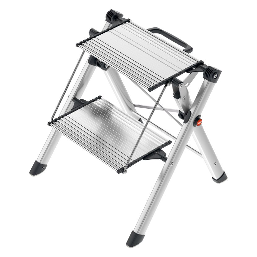Zweistufiger Klapptritt aus Aluminium