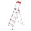 Stehleiter 'L81 ComfortLine' 4 Stufen, silbern 85 cm