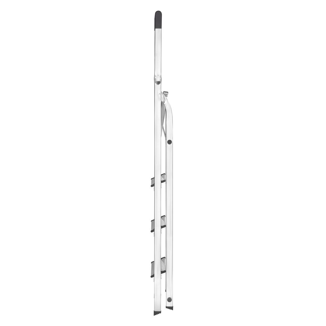 Stehleiter 'L40 Selekta BasicLine' 4 Stufen, silbern 85 cm