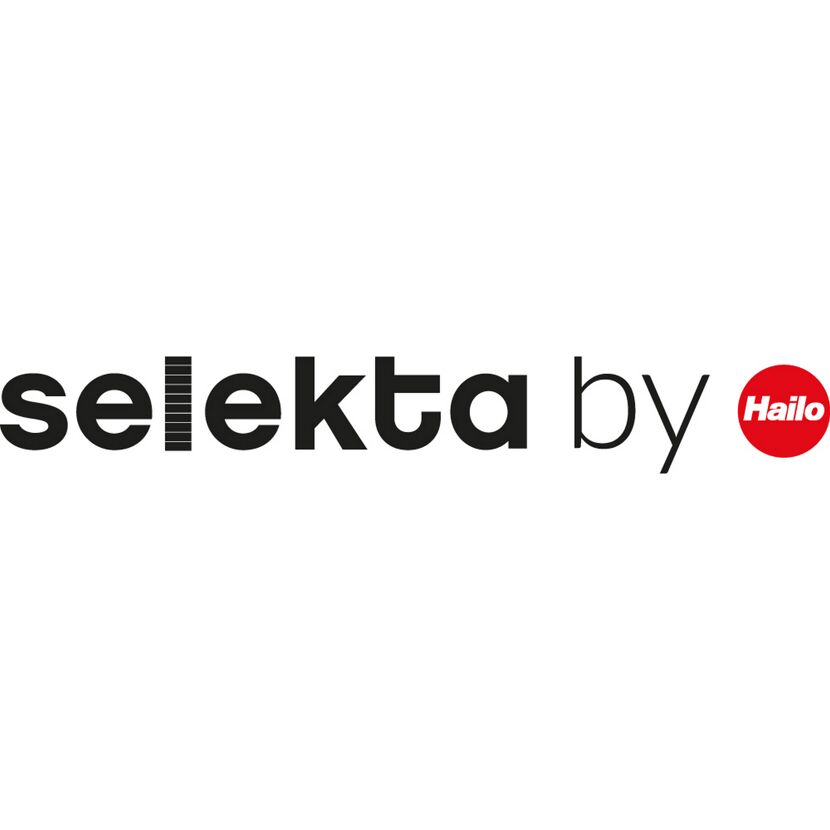 Stehleiter 'L40 Selekta BasicLine' 4 Stufen, silbern 85 cm