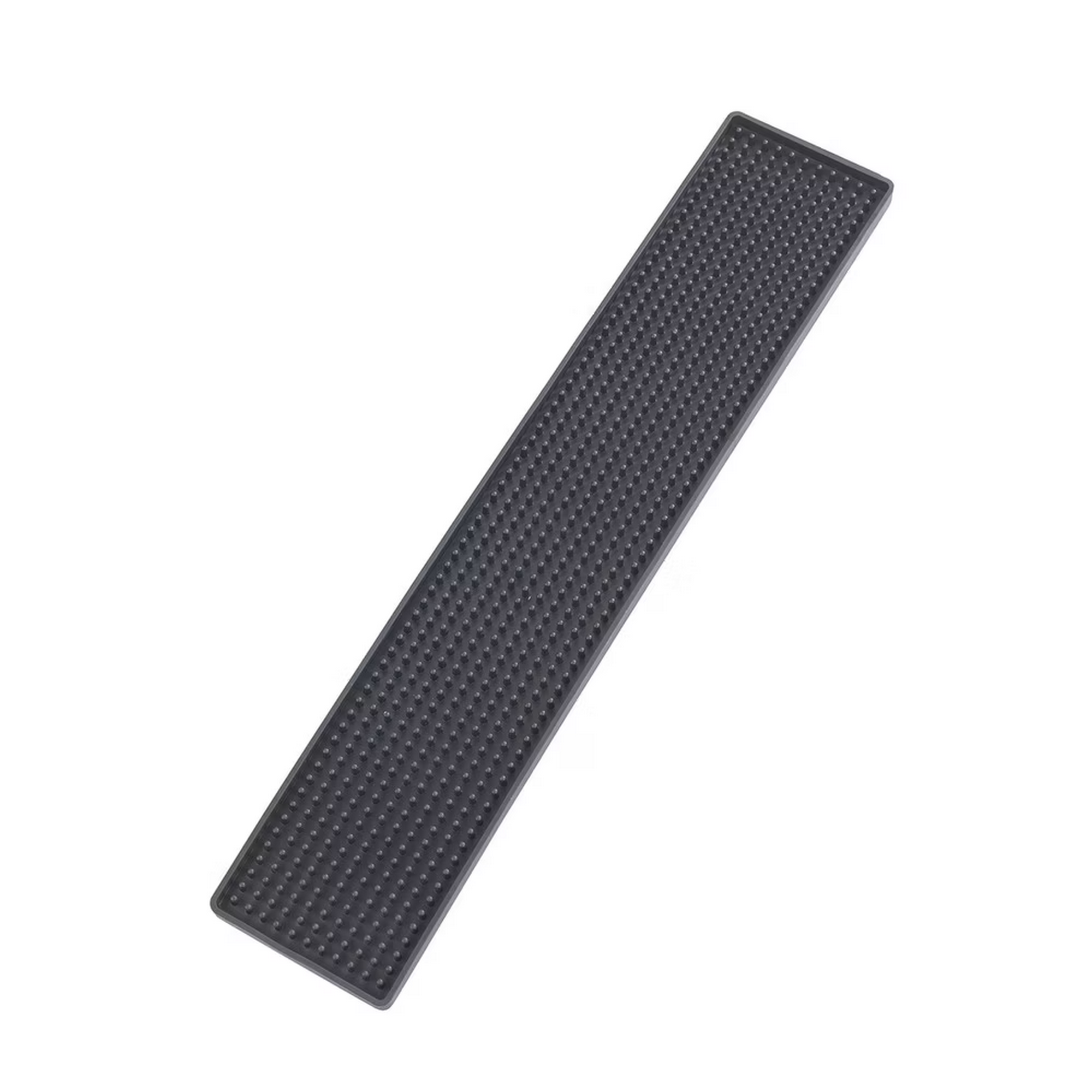 Abtropfmatte 'Slim' schwarz 42 x 8 cm