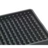 Abtropfmatte 'Slim' schwarz 42 x 8 cm