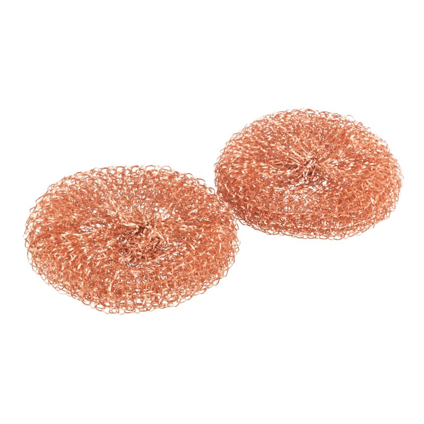 Kupfer-Putzlinge 'Cobi' Ø 9 cm, 2 Stück