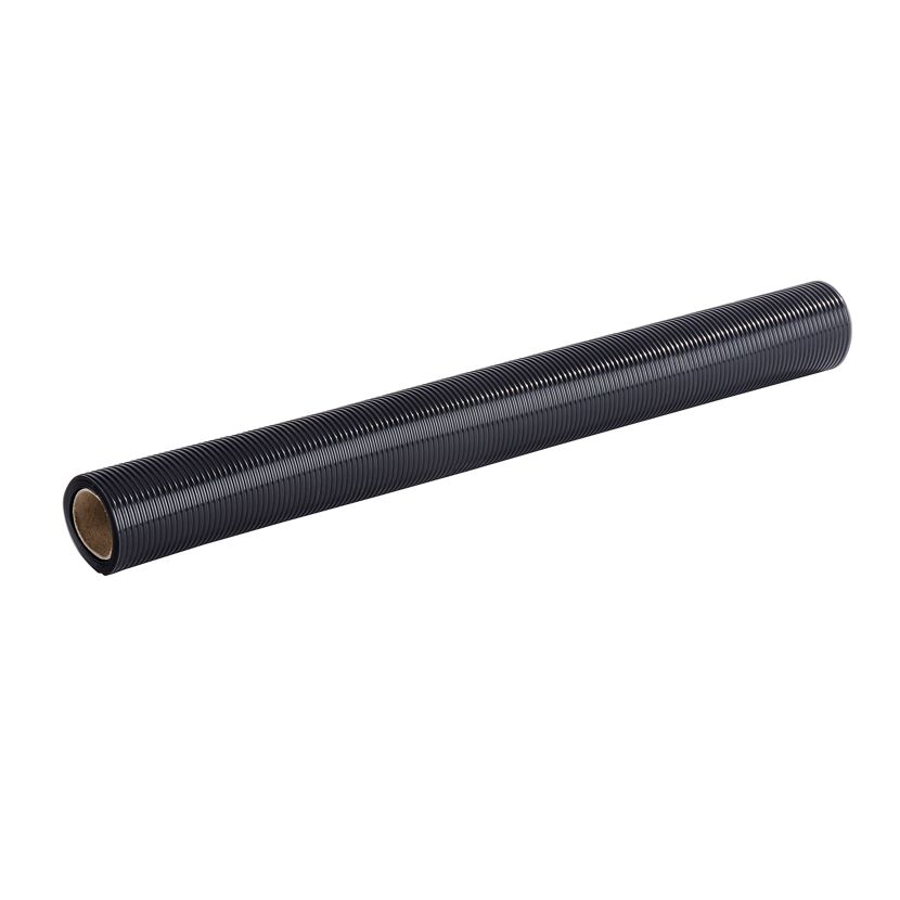 Schwarze Anti-Rutsch-Matte aufgerollt