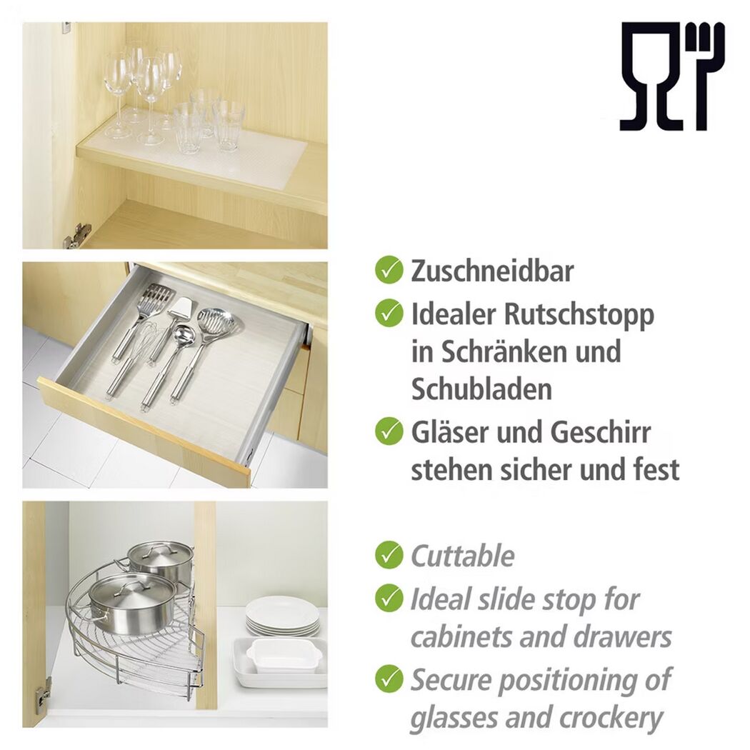 Anti-Rutsch-Matte transparent 50 x 150 cm