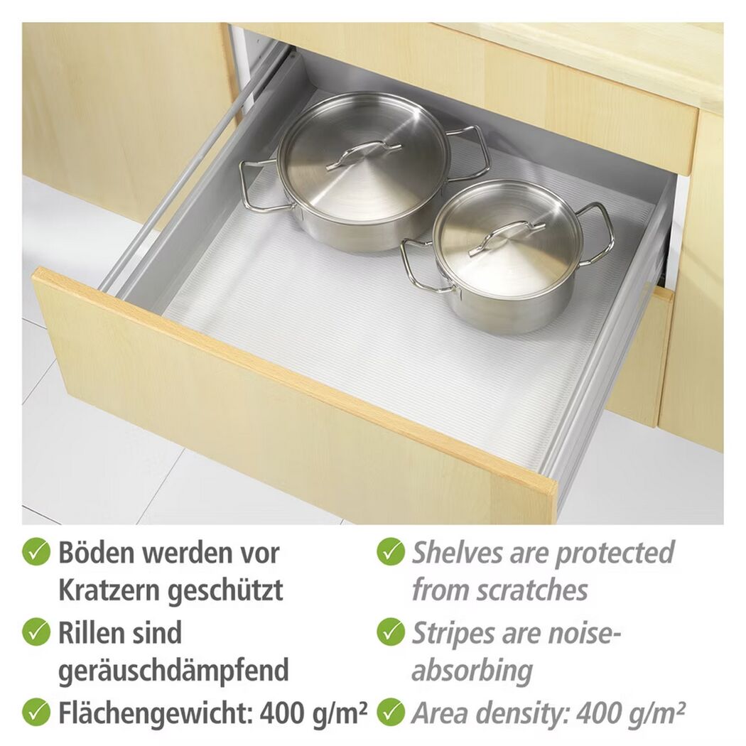 Anti-Rutsch-Matte transparent 50 x 150 cm