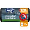 Schwerlast Abfallsäcke 'Reißfest & Dicht' mit Zugband 120 l 12 Stück