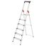 Hailo Alu-Stehleiter L75 6-stufig