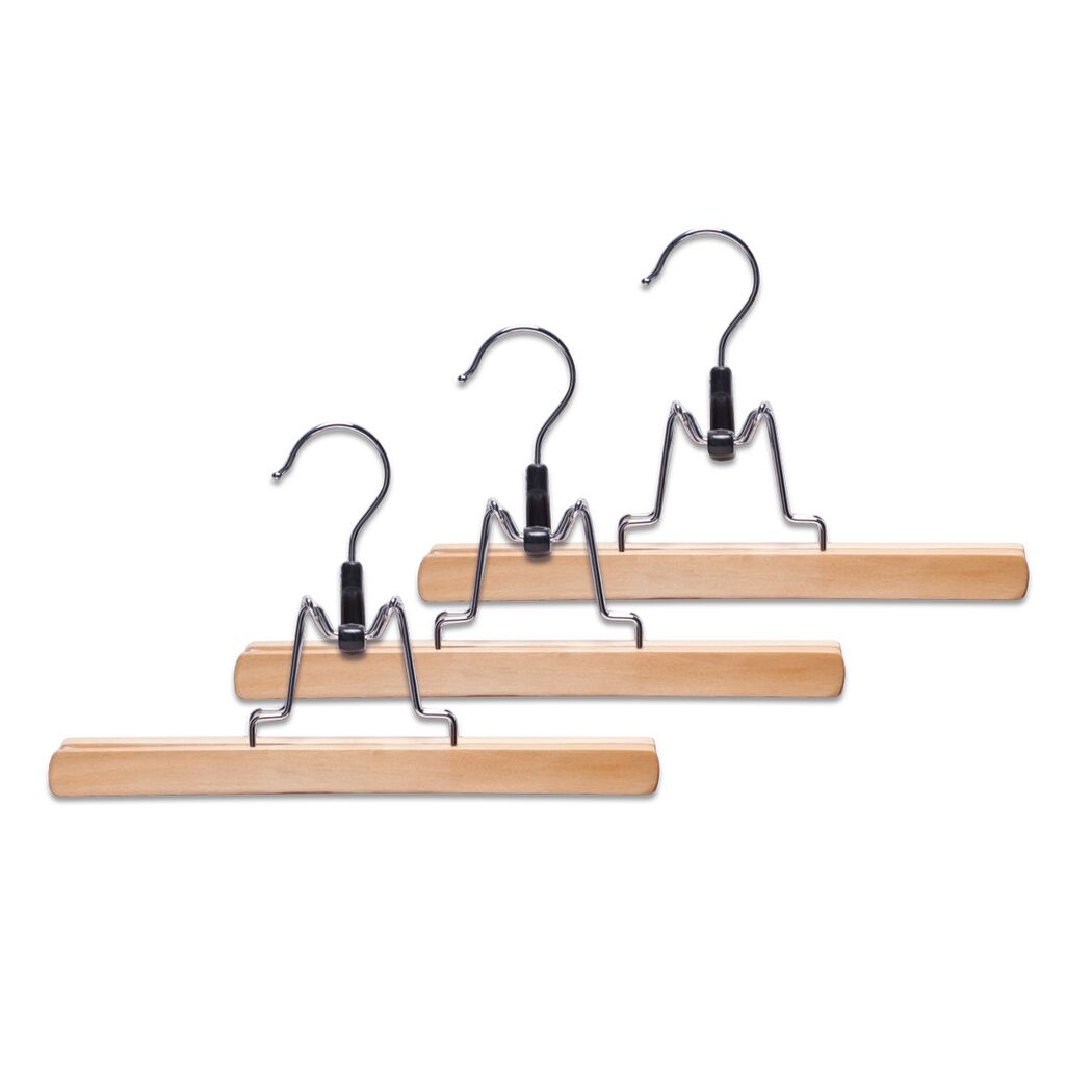 Hosenklemmbügel-Set 3-teilig