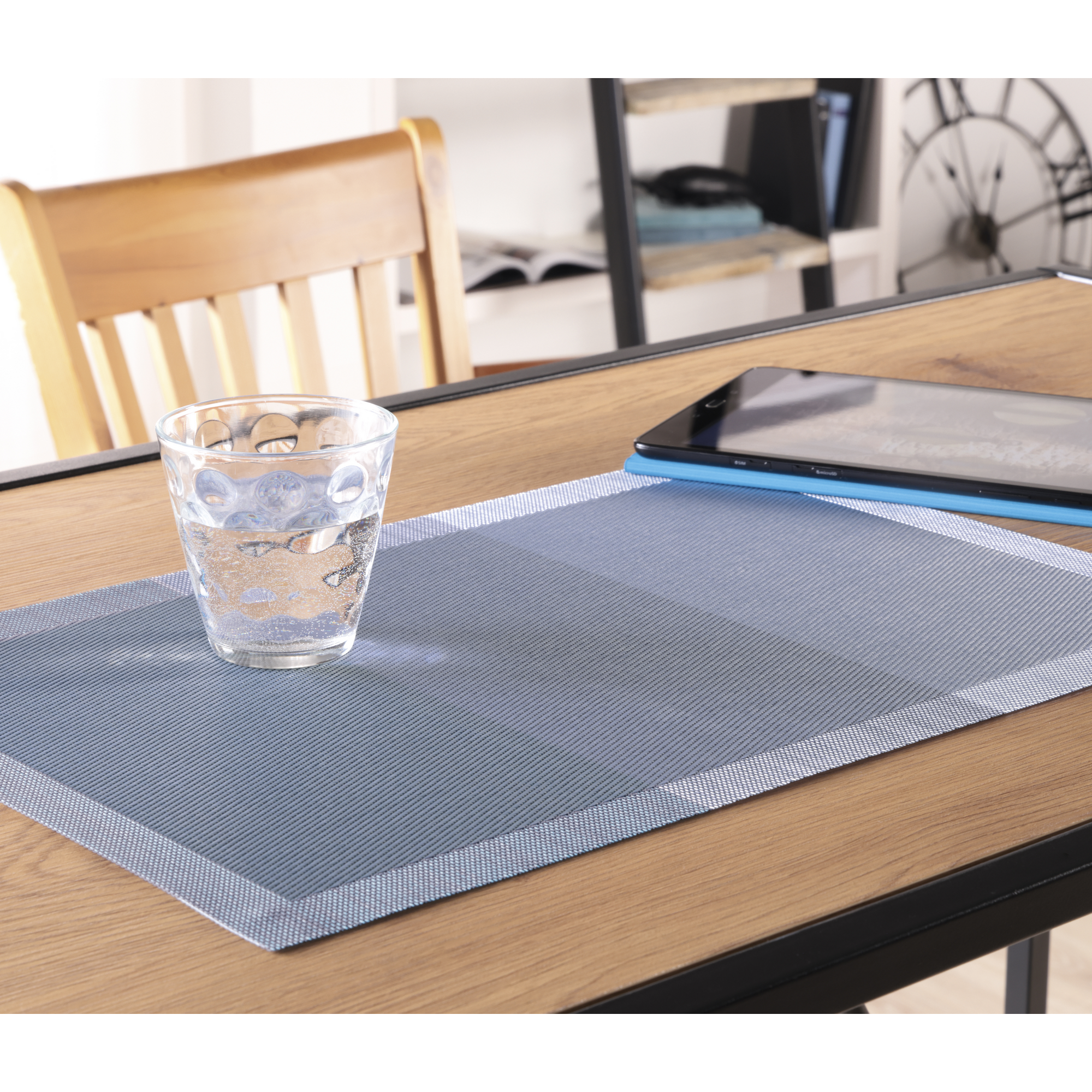 Tischset 'Rialto' jeansblau 47 x 32 cm