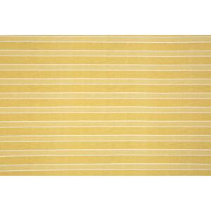 Mitteldecke 'Bilbao Streifen' curry 90 x 90 cm