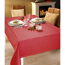 Tischdecke 'Weihnachten' rot-silber 130 x 160 cm