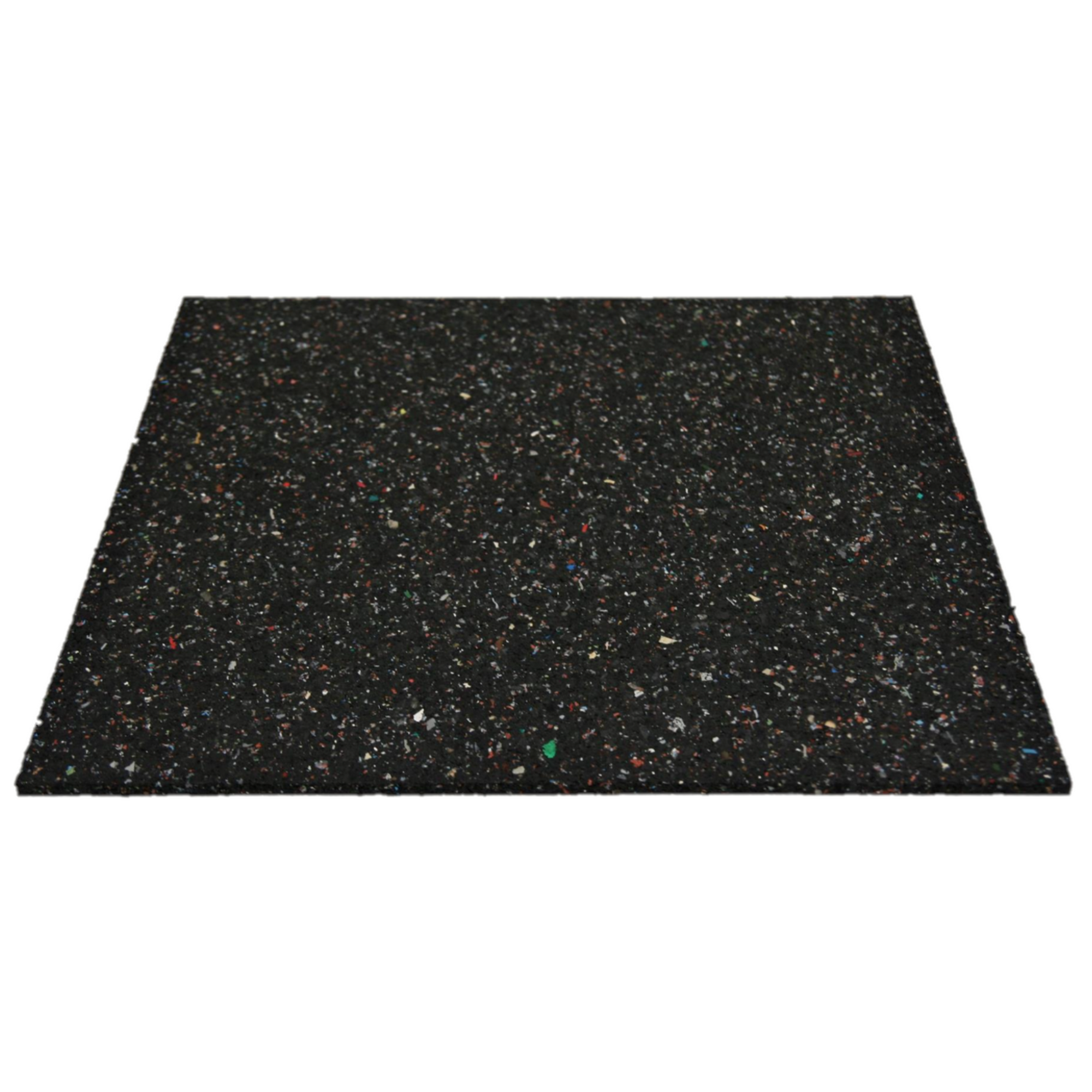 Gummimatte schwarz 60 x 60 x 1 cm