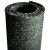 Gummimatte schwarz 60 x 60 x 1 cm
