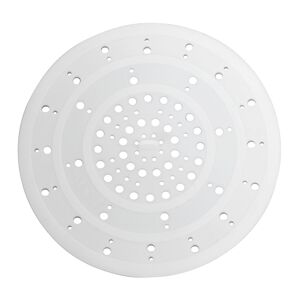 Abfluss-Sieb Silikon weiß Ø 12 cm
