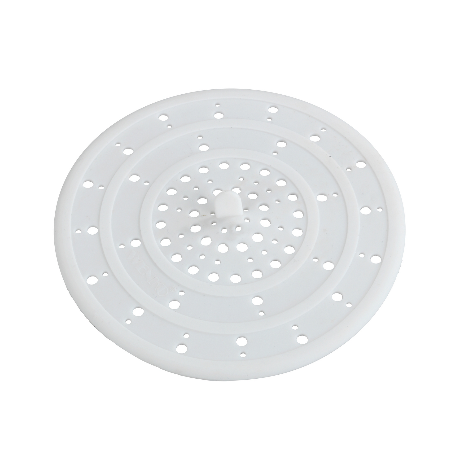 Abfluss-Sieb Silikon weiß Ø 12 cm