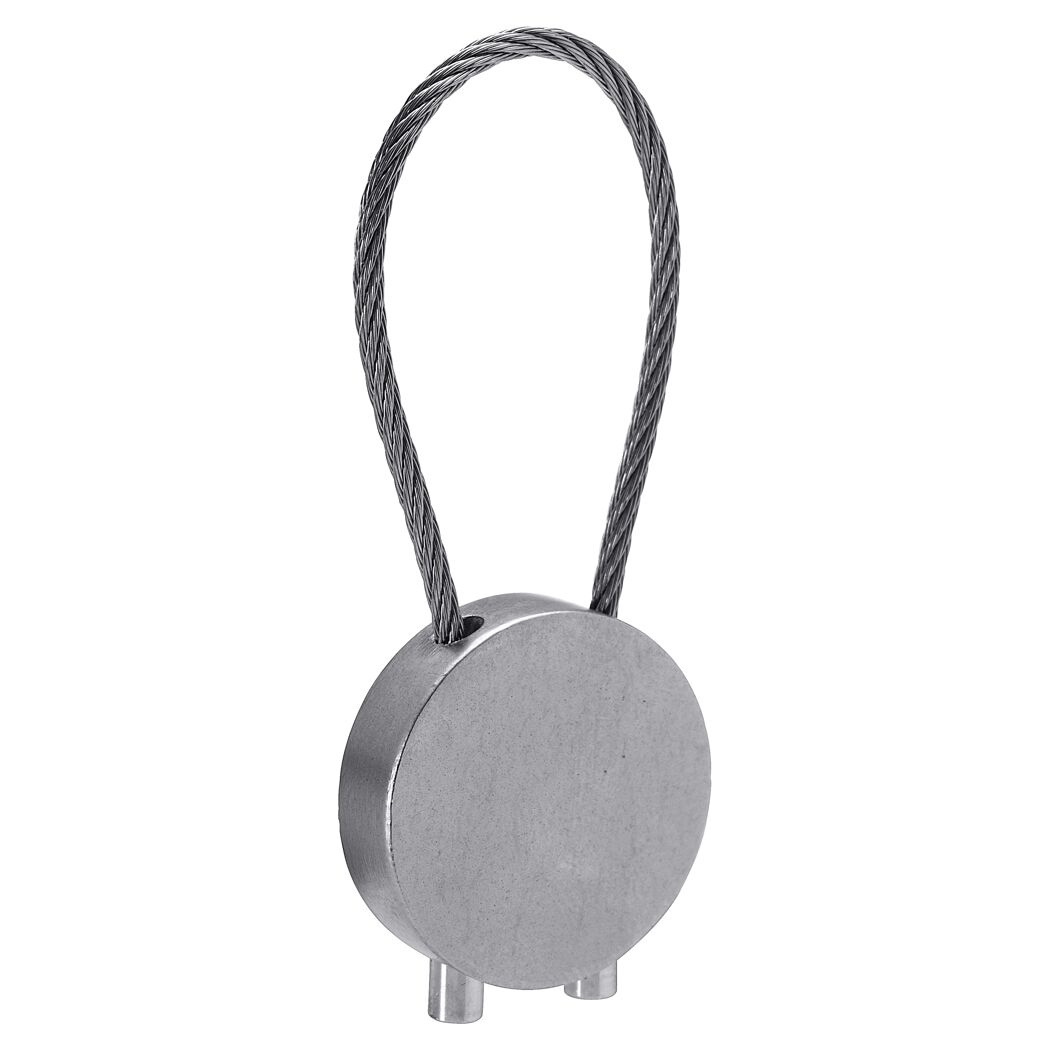 Schlüsselanhänger mit Drahtseilring