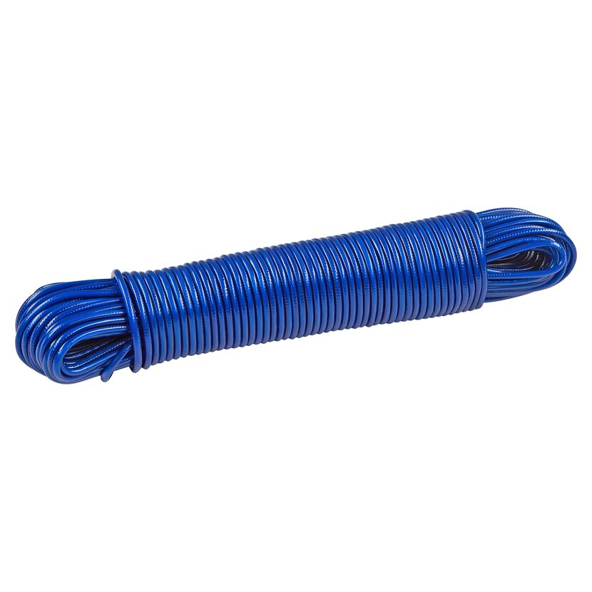 Blaue Wäscheleine, 30 Meter