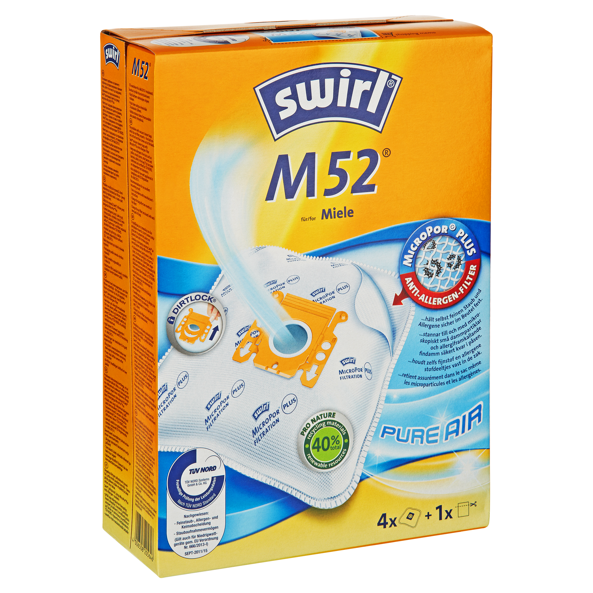 Staubsaugerbeutel M52 4 Stück + product picture
