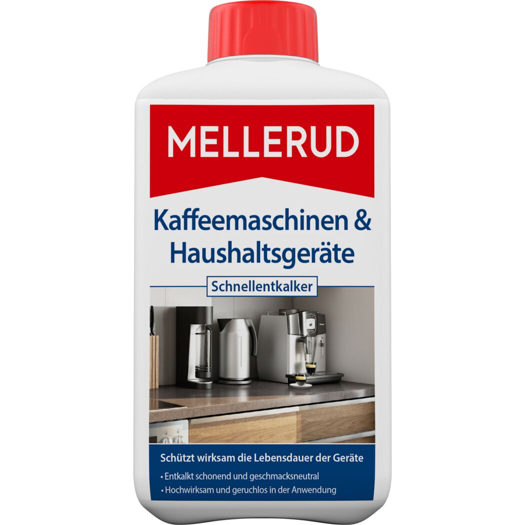 Mellerud Schnellentkalker für Kaffeemaschinen und Haushaltsgeräte