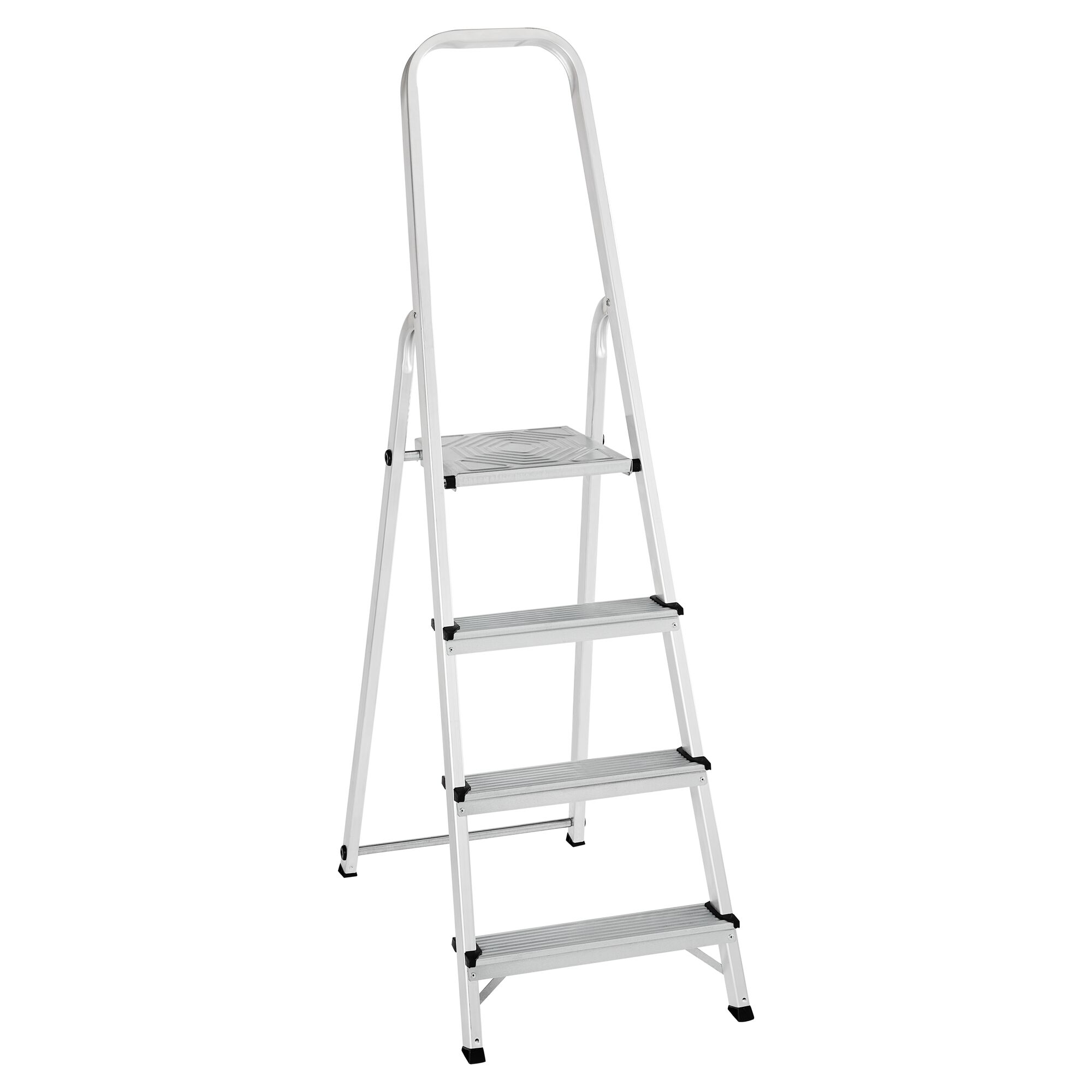 Vierstufige Aluminiumleiter