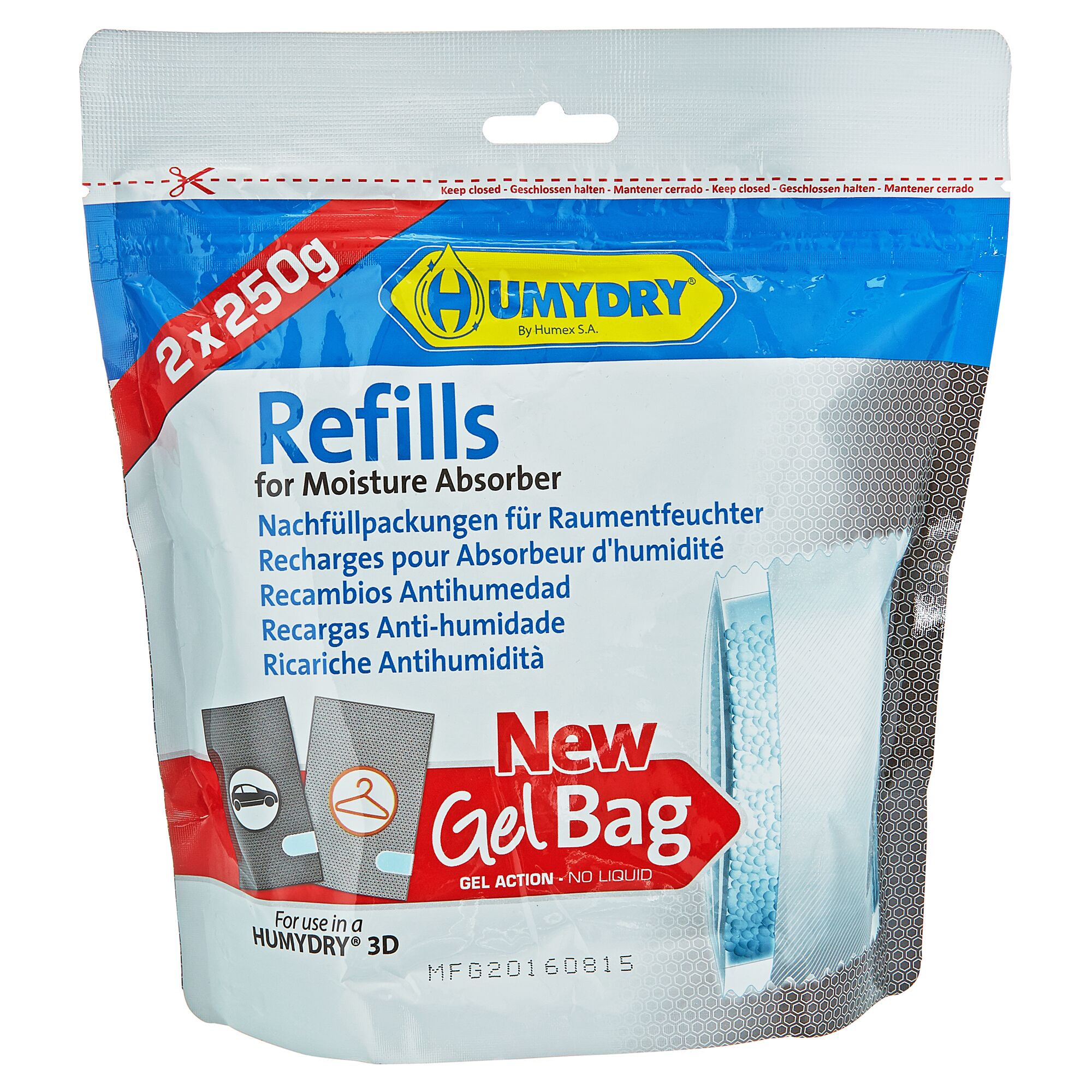 HUMYDRY Nachfüllpackungen für Raumentfeuchter