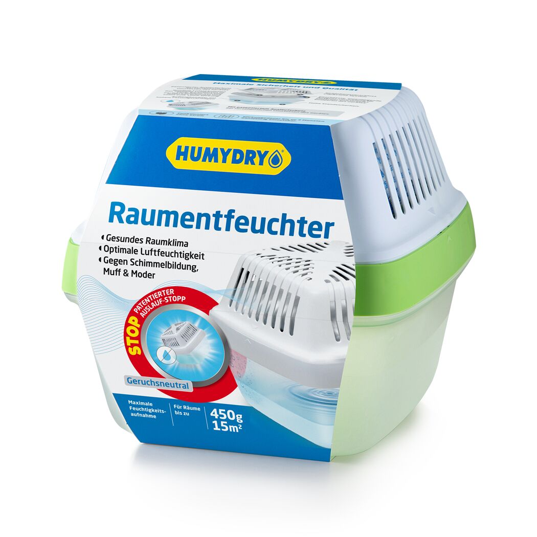 Raumentfeuchter grün 450 g für 15 m²