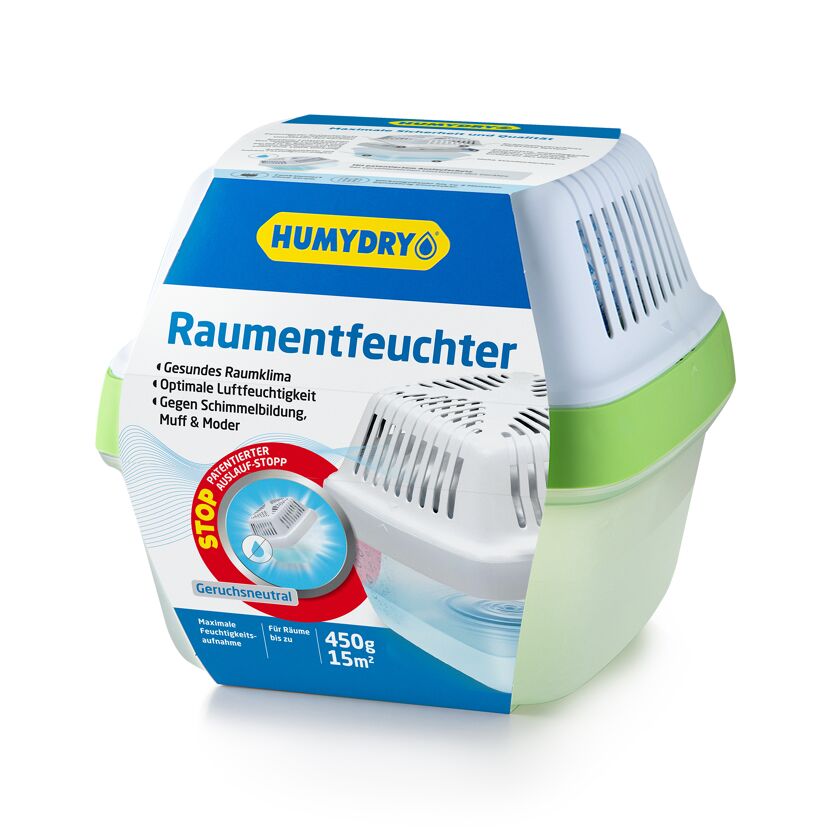 Raumentfeuchter grün 450 g für 15 m²