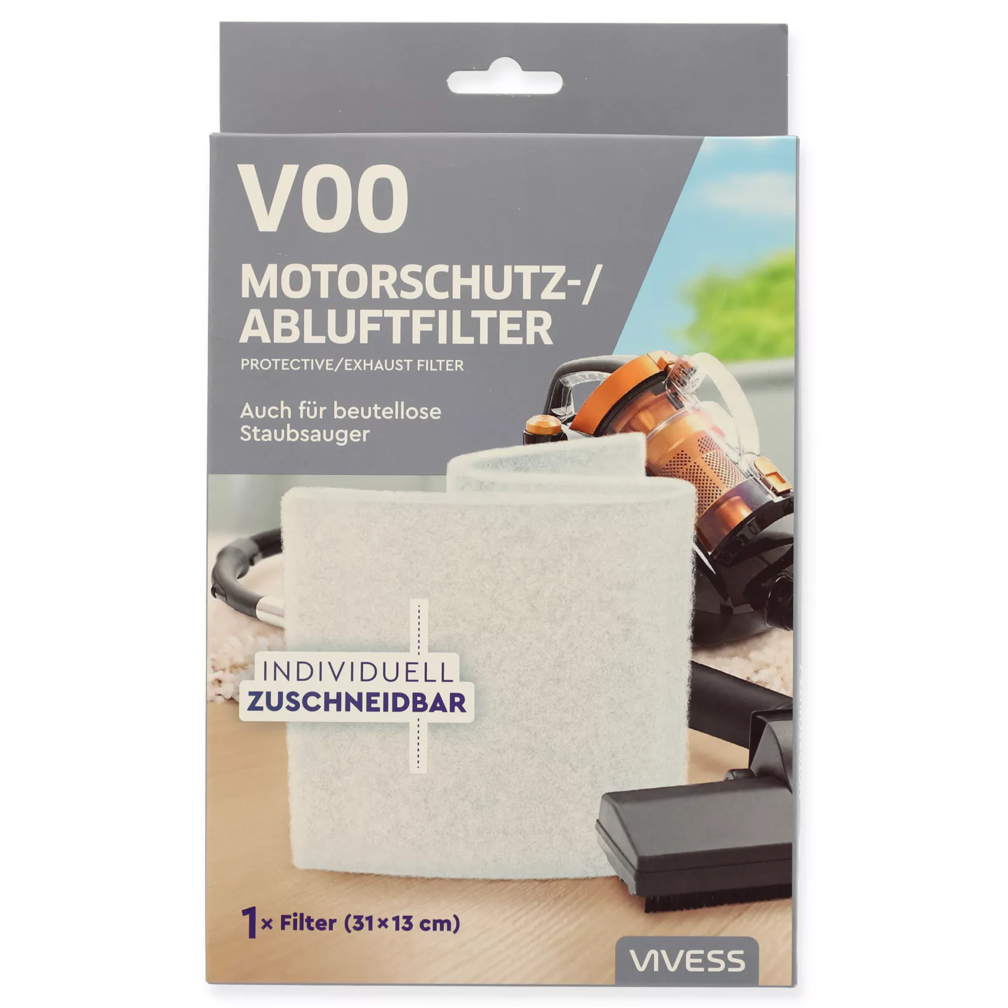 Motorschutz-/Abluftfilter 'V00' 1 Stück
