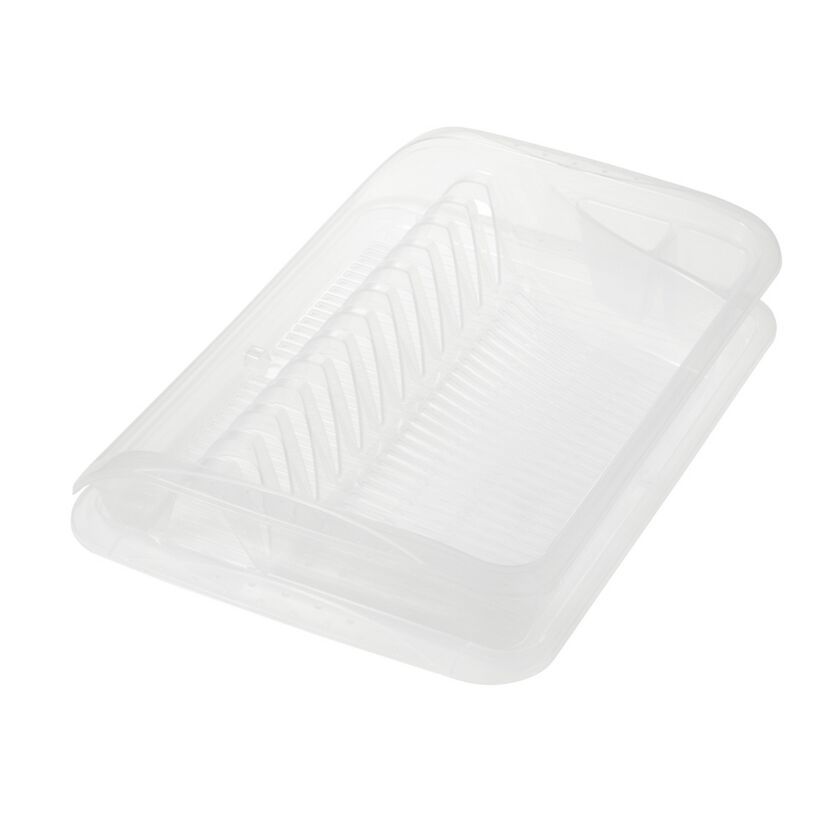 Abtropfgestell für Geschirr mit Tablett