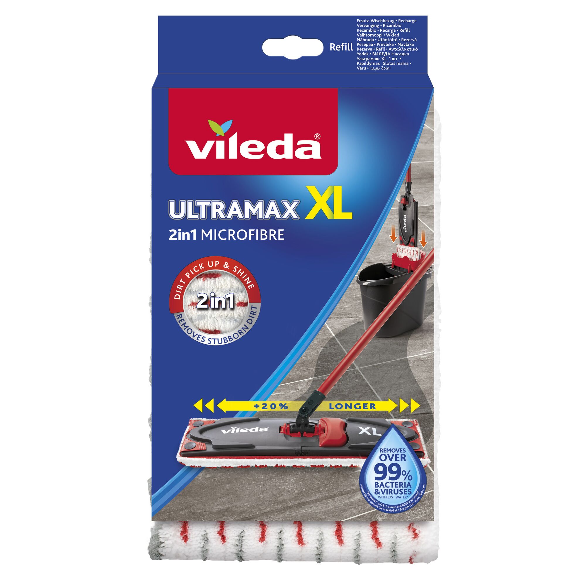 Vileda Ultramax XL 2in1 Mikrofaser Wischmop