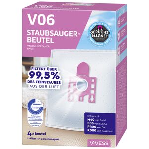 Staubsaugerbeutel 'V06' 4 Stück