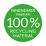 Abfalleimer 'Öko duo Plus M' 18 l schwarz matt