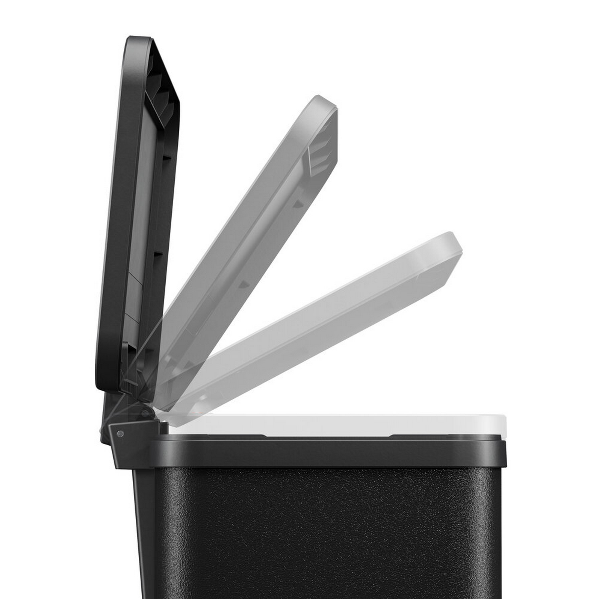 Abfalleimer 'Öko duo Plus L' 26 l schwarz matt