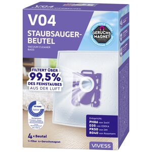 Staubsaugerbeutel 'V04' 4 Stück