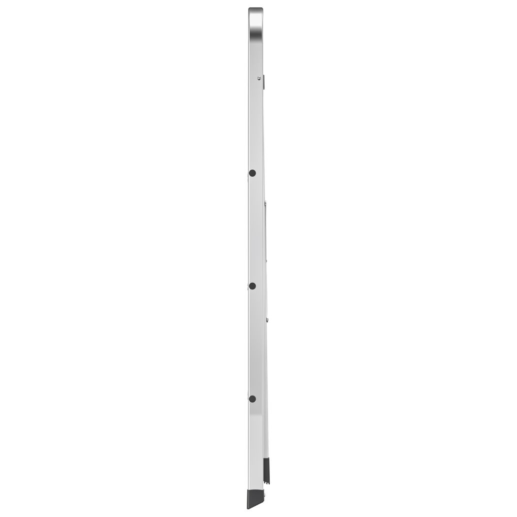 Alu-Trittleiter K70 3 Stufen, Seitenansicht