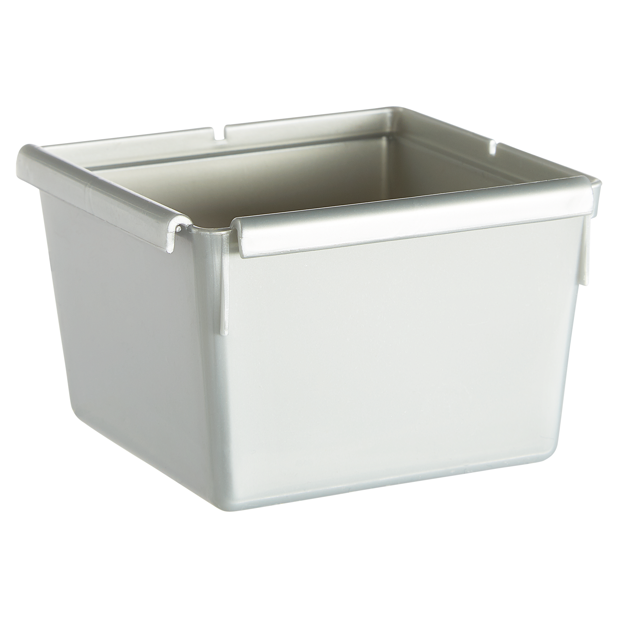 Schubladeneinsatz silbern 8 x 8 x 5 cm
