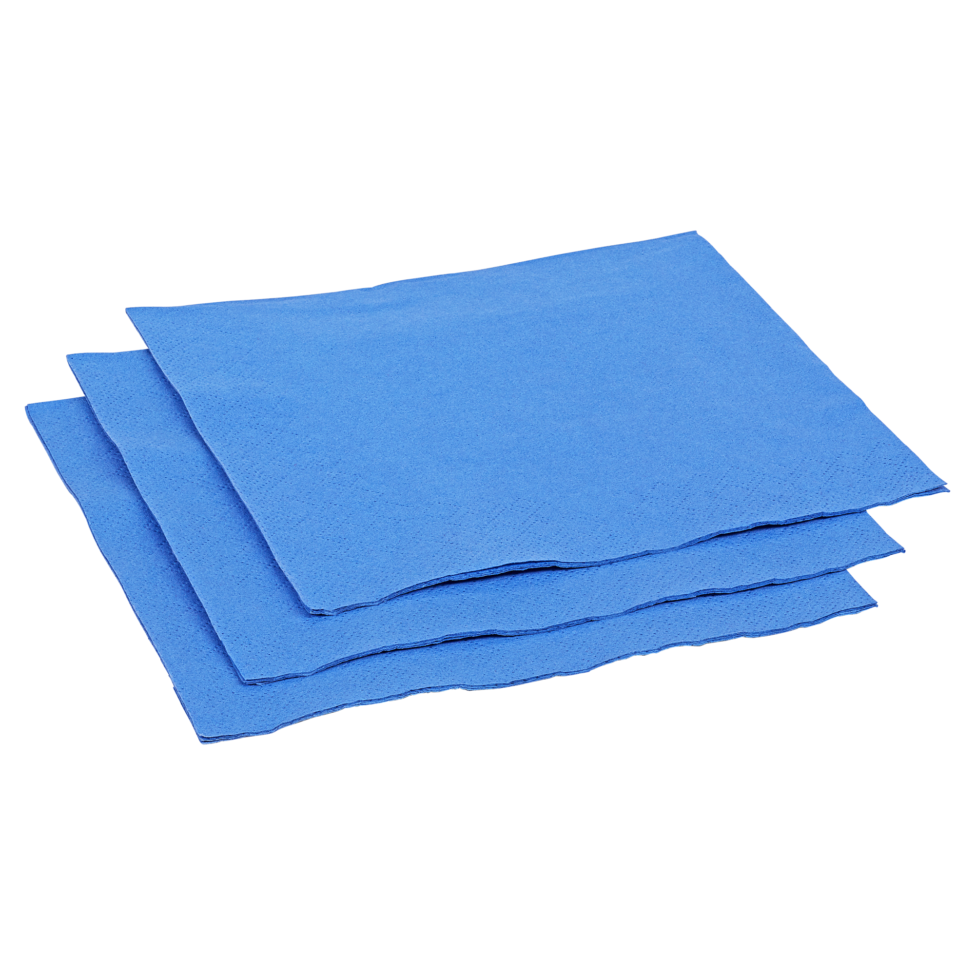 Zelltuch-Servietten 33 x 33 cm 30 Stück blau + product picture